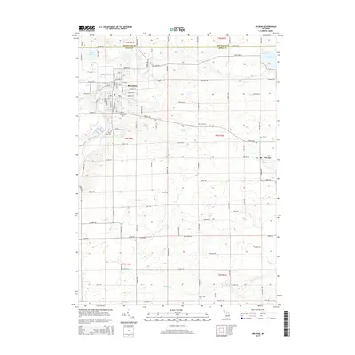 2014 Map of Belding, 2014 Print