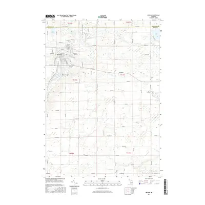 2017 Map of Belding, 2017 Print