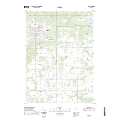 2023 Map of Belding, 2023 Print