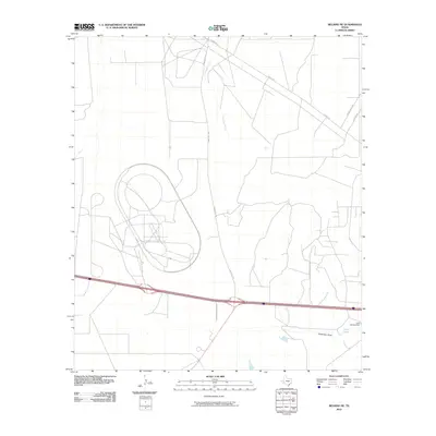 2010 Map of Belding NE, 2010 Print
