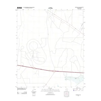 2012 Map of Belding NE, 2012 Print