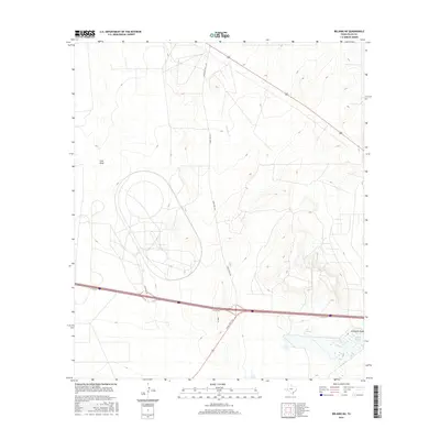 2016 Map of Belding NE, 2016 Print