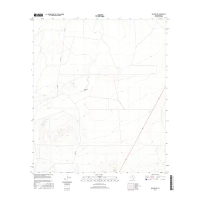 2016 Map of Belding SW, 2016 Print