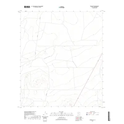 2019 Map of Belding SW, 2019 Print