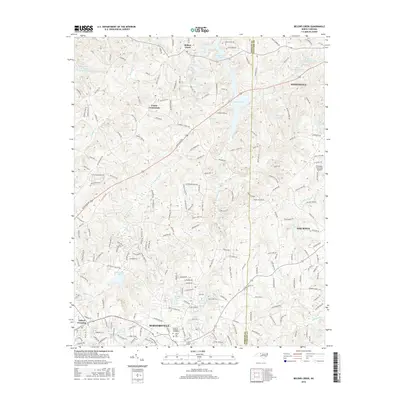 2016 Map of Belews Creek, 2016 Print