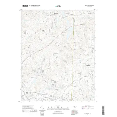 2019 Map of Belews Creek, 2019 Print