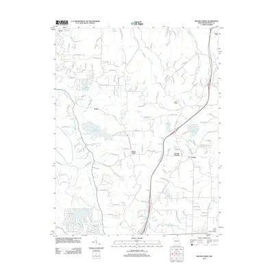 2012 Map of Belews Creek, 2012 Print
