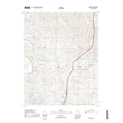 2017 Map of Belews Creek, 2017 Print