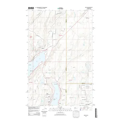 2014 Map of Belfair, 2014 Print