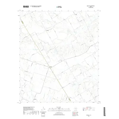 2019 Map of Belfalls, 2019 Print