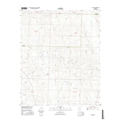 2017 Map of Belfast, 2017 Print