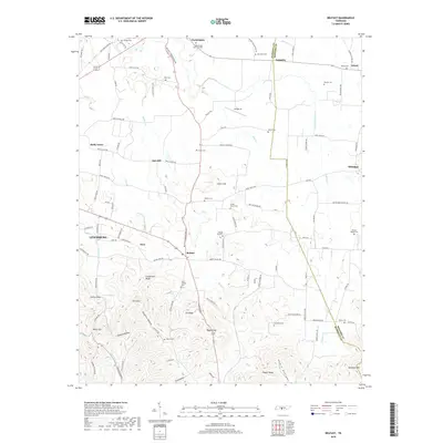 2019 Map of Belfast, 2019 Print