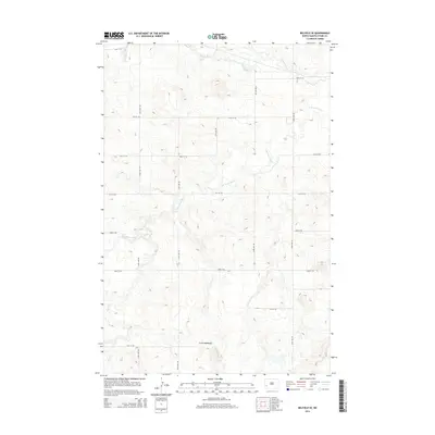 2014 Map of Belfield SE, 2014 Print