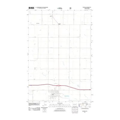 2011 Map of Belfield, 2011 Print