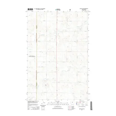 2014 Map of Belfield SW, 2014 Print