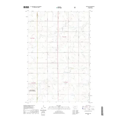 2020 Map of Belfield SW, 2020 Print
