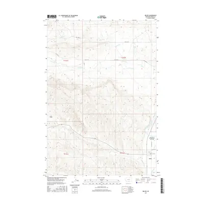 2017 Map of Belfry, 2017 Print