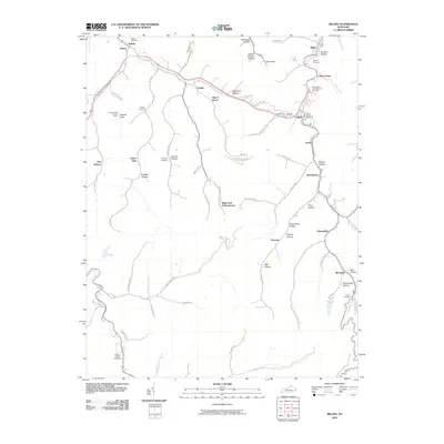 2010 Map of Belfry, 2010 Print