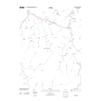 2013 Map of Belfry, 2013 Print