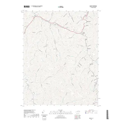 2019 Map of Belfry, 2019 Print