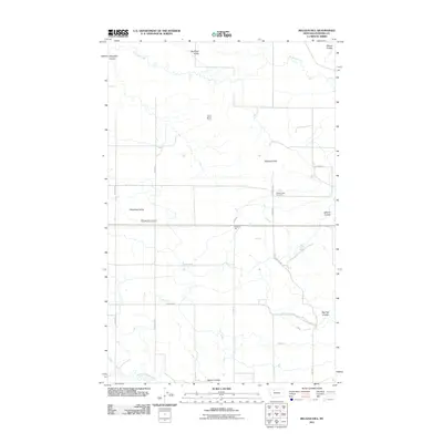 2011 Map of Belgian Hill, 2011 Print