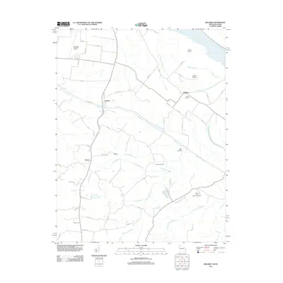 2012 Map of Belgique, 2012 Print