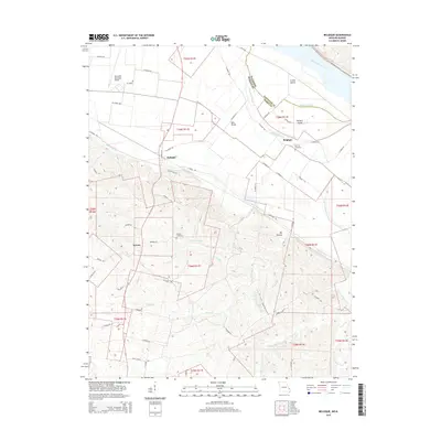 2015 Map of Belgique, 2015 Print