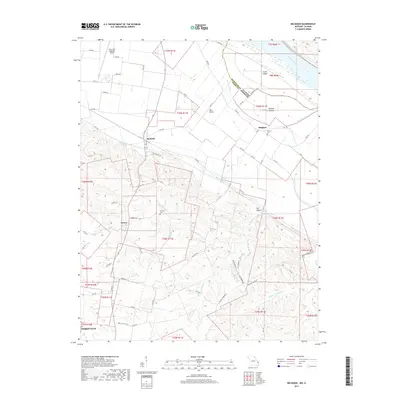 2017 Map of Belgique, 2017 Print