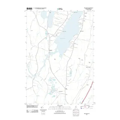 2011 Map of Belgrade, 2011 Print