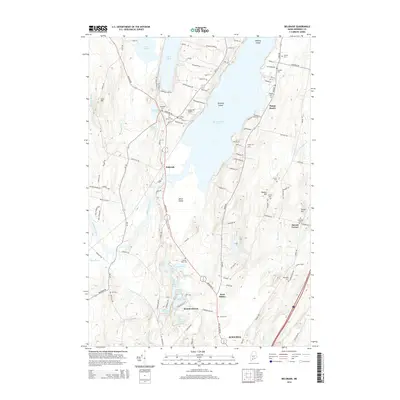 2014 Map of Belgrade, 2014 Print