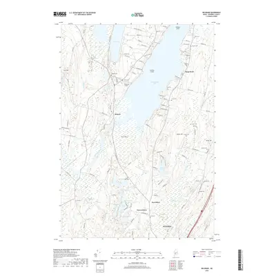 2018 Map of Belgrade, 2018 Print