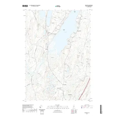 2021 Map of Belgrade, 2021 Print