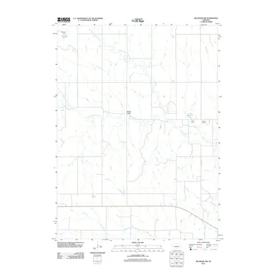2011 Map of Belgrade NW, 2011 Print