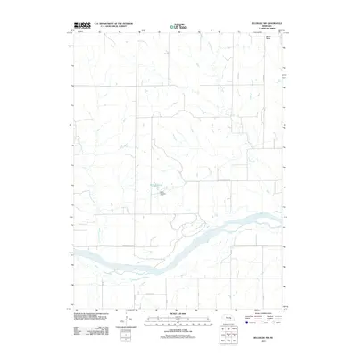 2011 Map of Belgrade SW, 2011 Print
