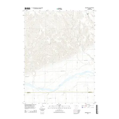 2014 Map of Belgrade SW, 2014 Print