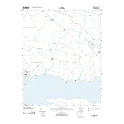 2010 Map of Belhaven, 2010 Print