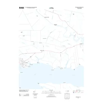 2013 Map of Belhaven, 2013 Print