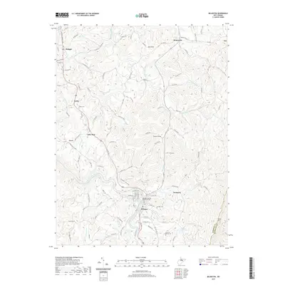 2019 Map of Belington, 2019 Print