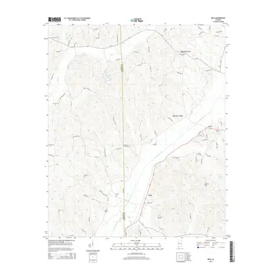 2014 Map of Belk, 2014 Print