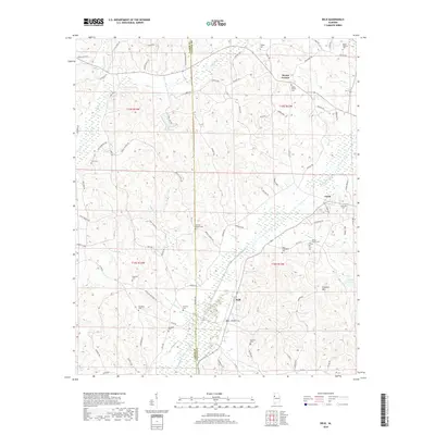 2018 Map of Belk, 2018 Print