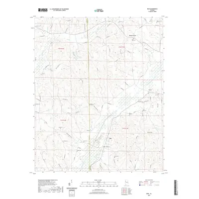 2020 Map of Belk, 2020 Print