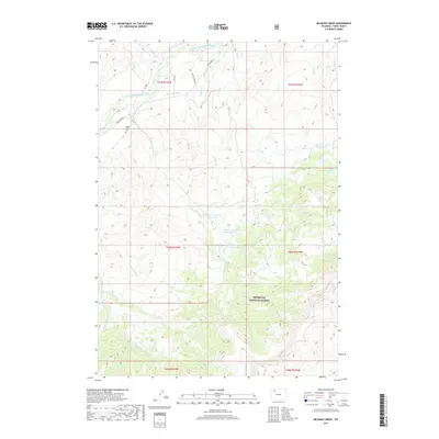 2017 Map of Belknap Creek, 2017 Print