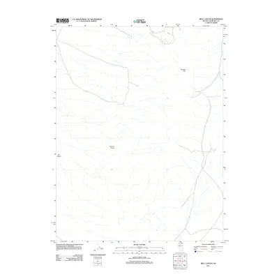 2011 Map of Bell Canyon, 2011 Print