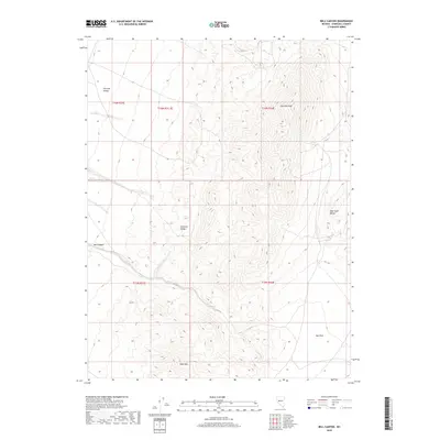 2018 Map of Bell Canyon, 2018 Print