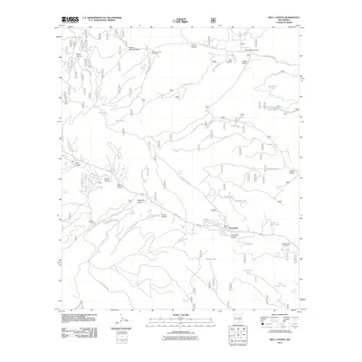 2011 Map of Bell Canyon, 2011 Print