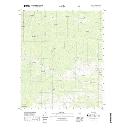 2020 Map of Bell Canyon, 2020 Print