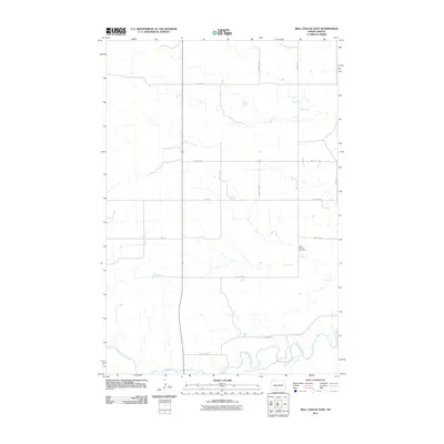 2011 Map of Bell Coulee East, 2011 Print