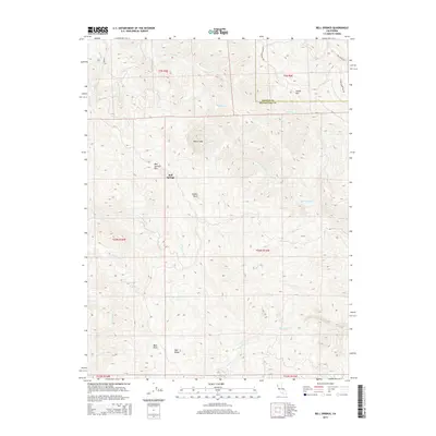 2015 Map of Bell Springs, 2015 Print