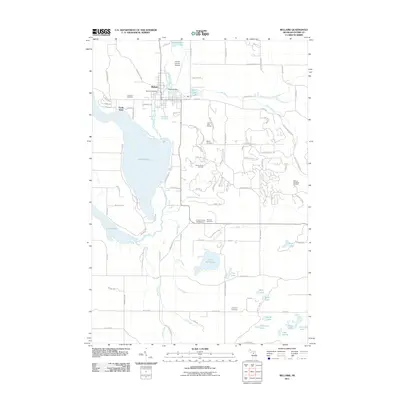 2011 Map of Bellaire, 2011 Print