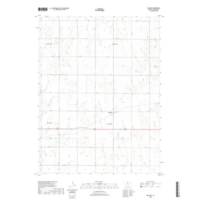 2018 Map of Bellaire, 2018 Print